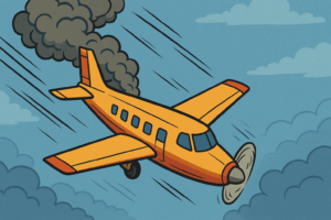 Flyet styrter med 4 ombord, og det er bare 3 fallskjermer. Løsningen? Jeg ler så tårene triller!