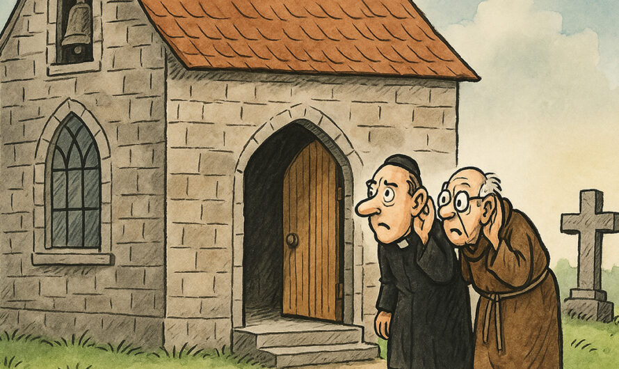 De to guttene hadde vært på epleslang. Men når det skulle deles opp? Jeg ler så jeg griner!