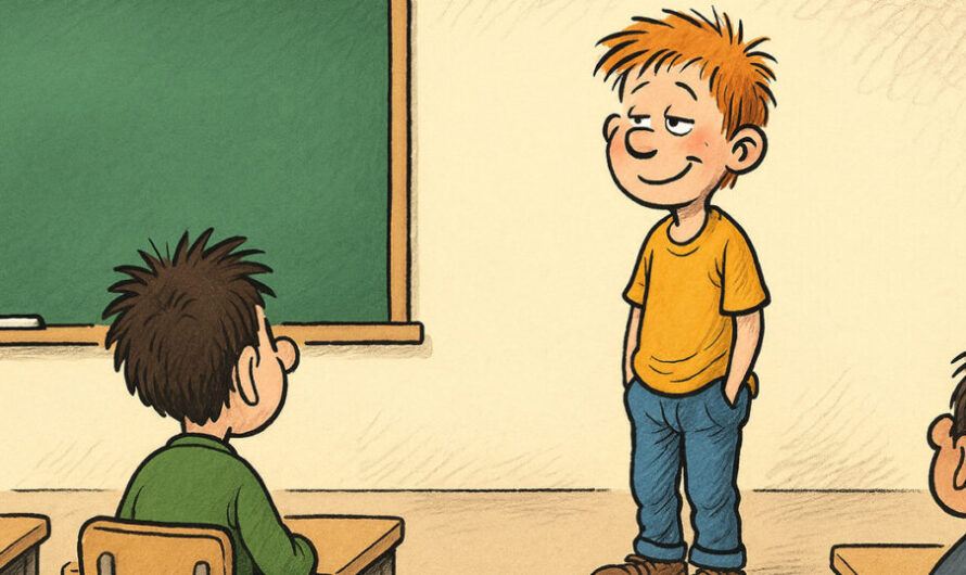 Læreren spør Ole om han har gjort noe galt. Men svaret han får tilbake får meg til å le!