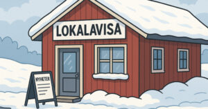 Hun hadde blitt enke. Dødsannonsen? Jeg ler så tårene triller!