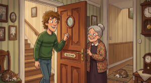 Hun bodde hos bestemor. Når kjæresten flyttet inn? Jeg ler så tårene triller!