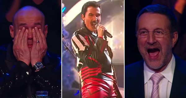 Freddie Mercury-kopien lamslår dommerne: Men se når de innser hvem som gjemmer seg bak MASKEN!