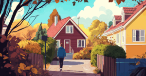 Hun kom ut av dusjen når det ringte på døra. Det som skjedde? Jeg ler så tårene triller!
