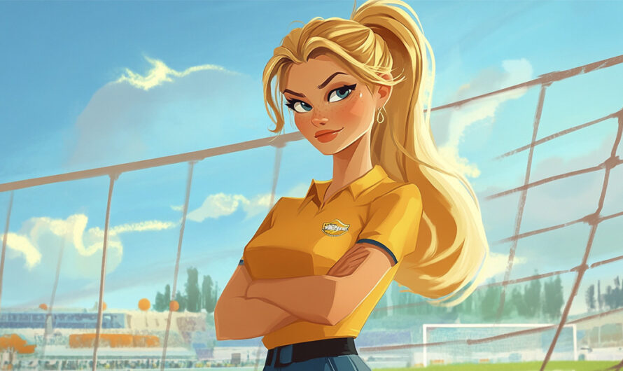 Blondinnen fikk seg ny jobb som gymlærer. Da ble det fort litt misforståelser!