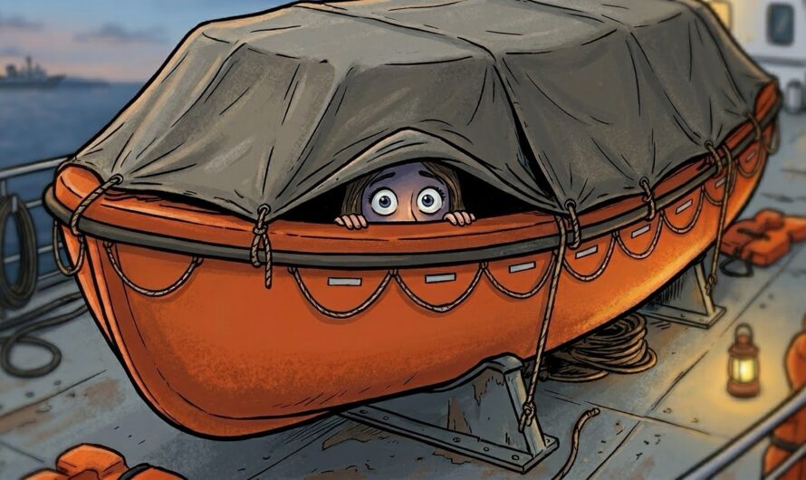 Han smuglet henne om bord. Det som skjedde? Jeg ler så tårene triller!