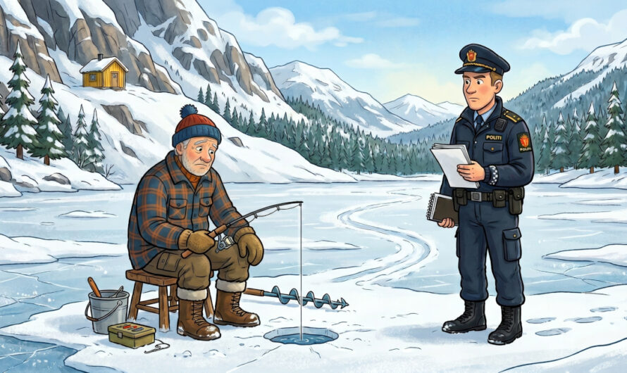 Politimannen kom forbi. Det som skjedde? Jeg ler så tårene triller!