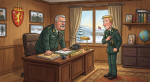 Han dro ut med oberstens datter. Det som skjedde? Jeg ler så tårene triller!