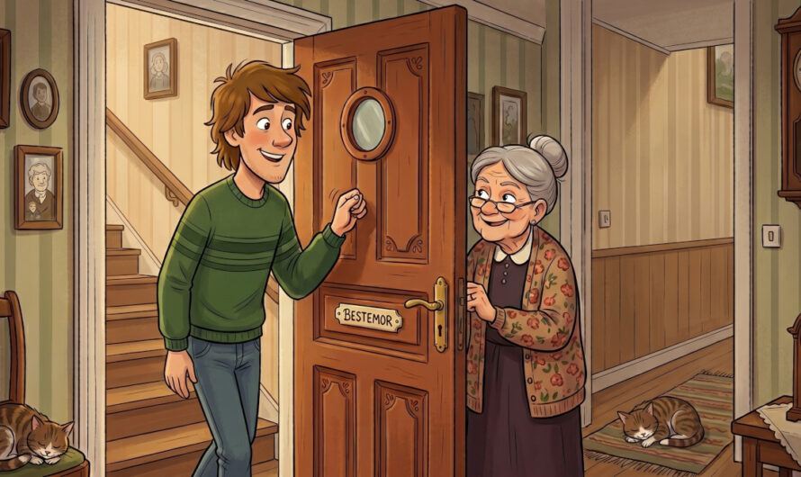 Hun bodde hos bestemor. Når kjæresten flyttet inn? Jeg ler så tårene triller!